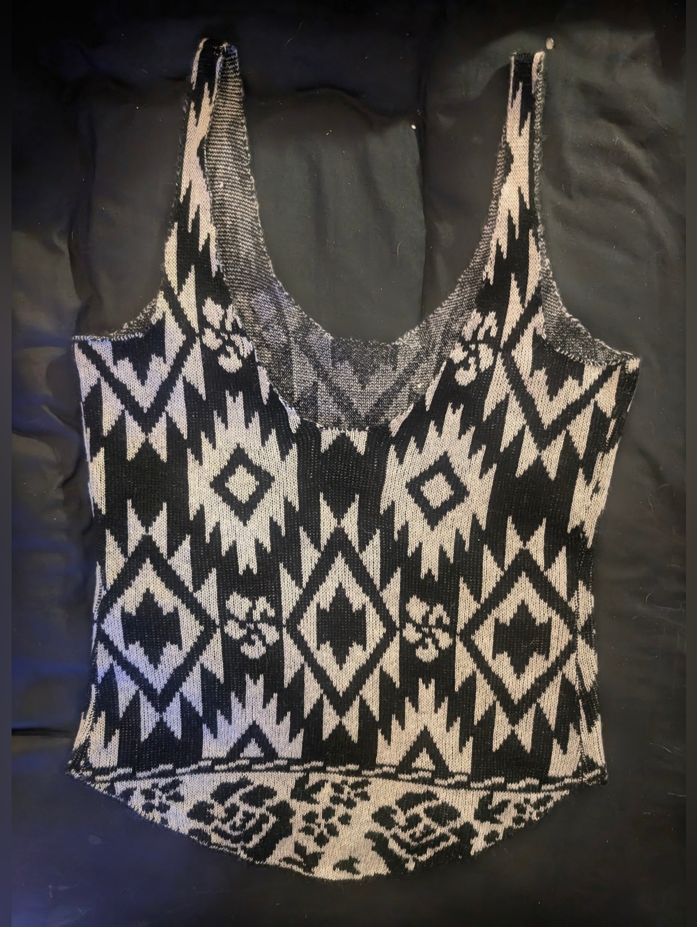 Wild Fox White Label Floral Tribal Traveler Tank Top (New w/Tags) - Picture 5 of 5